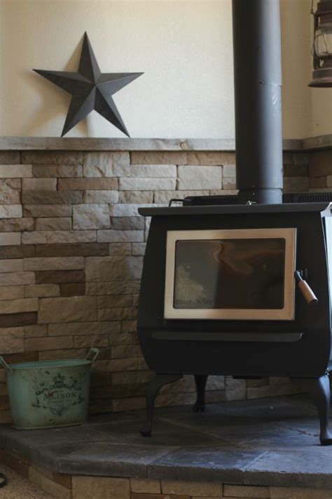 Cladding is a layer of cover to protect the construction assembly underneath from weather, wear and tear. Our DIY Wood Stove Installation • The Prairie Homestead ...