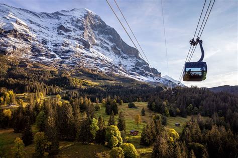 2023 Eiger Express Cable Car From Grindelwald To Eigergletscher And