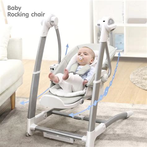 Baby Bouncer Swing And Dining Chair 3 In 1 Multifunctional Child