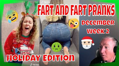 reaction funny farts and fart pranks december 2021 week 2 compilation try not to laugh tiktok