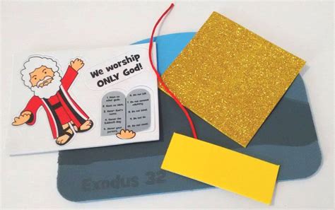 Petersham Bible Book And Tract Depot Golden Calf Sign Craft Kit