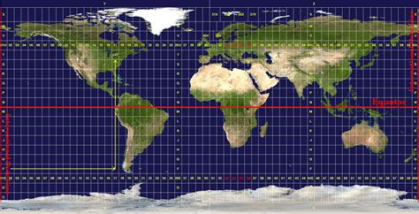 Latitud Y Longitud En Mapa