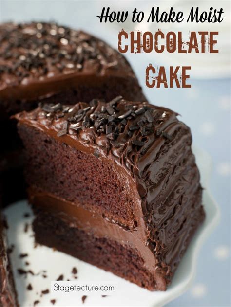 Super moist white cakejust a pinch. How to Make Moist Chocolate Cake from Scratch