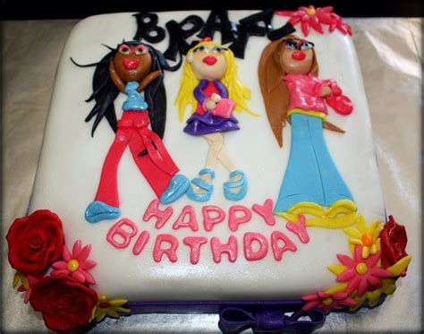 Teenys And Tinys Cakes Bratz Cake For Fredrika Happy Birthday To You