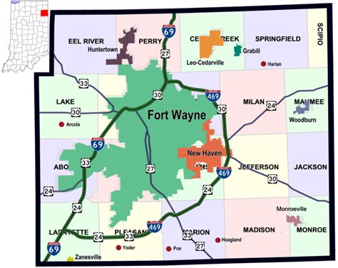 25 Fort Wayne In Zip Code Map Maps Online For You