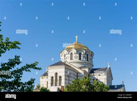St Vladimir S Cathedral In Chersonesos Sevastopol Stock Photo Alamy