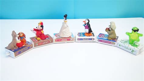 Disney Video Favorites Mcdonalds Happy Meal Toy Collection Review