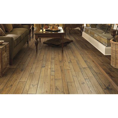 Anderson Floors Elements Random Width Solid Pine Hardwood Flooring In