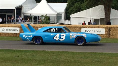 Richard Petty and fabled 1970 Plymouth Superbird ride again - NBC Sports