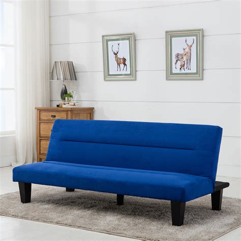 A futon sofa bed is a perfect addition to any home with limited space or even as a piece in the home office. Futon Sofa Bed Furniture Convertible Microfiber Upholstery ...