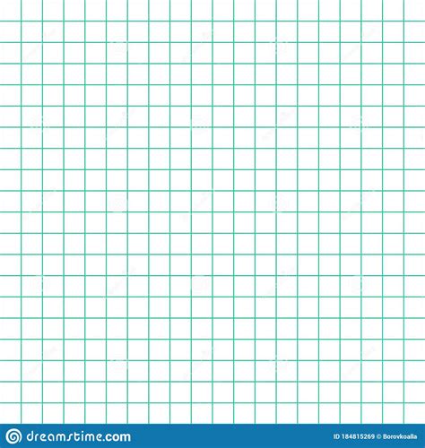 Grid Paper Abstract Squared Background With Green Graph Geometric