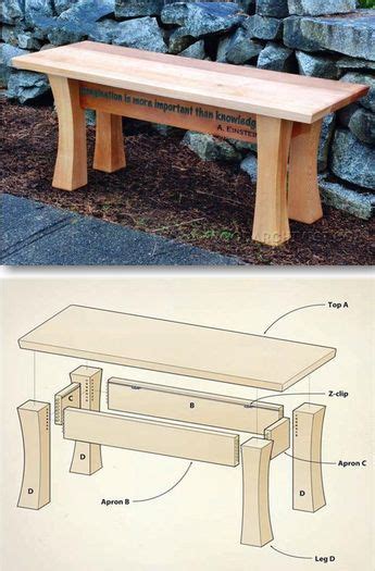 Cedar Garden Bench Plans Outdoor Furniture Plans And