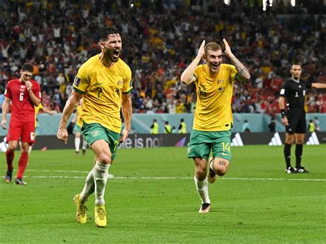 Australia Reach World Cup Last 16 And Send Denmark Home Arise News