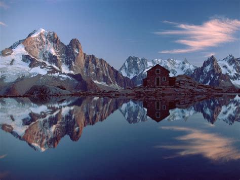 French Alps Reflection Wallpaper Free Alps Hd Downloads