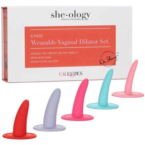 She Ology 5 Piece Wearable Vaginal Dilator Set Sex Toys At Adult Empire