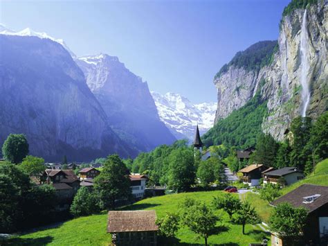 Free Download Lauterbrunnen Valley Switzerland Beautiful Photos And
