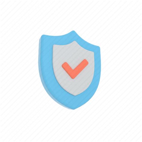 Secure Security Safety Protect Protection Safe 3d Icon Icon