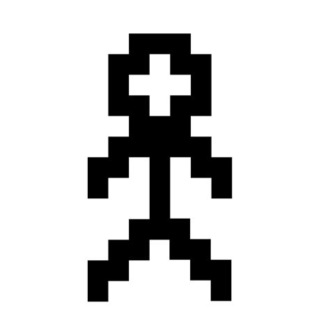 Stickman Pixelart By Mariomario456gd On Newgrounds