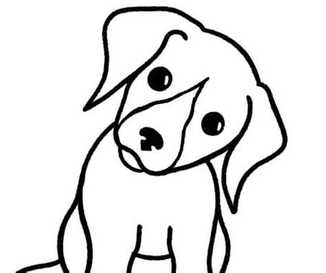 How To Draw A Simple Dog Head Drawing A Dog Is A Challenge But Its