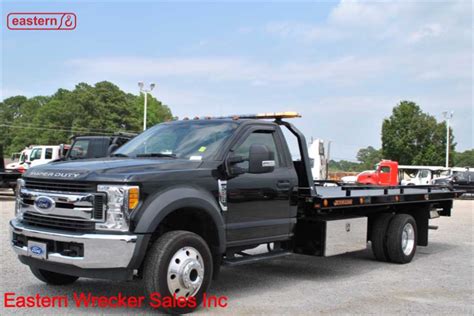 2017 Ford F550 Xlt 68l V 10 Gas Automatic With 19ft Jerr Dan Rrsb Steel Carrier Sold