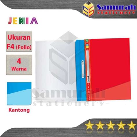 Jual Map Business File Kantong Folio Jenia Bisnis File Acco Plastik