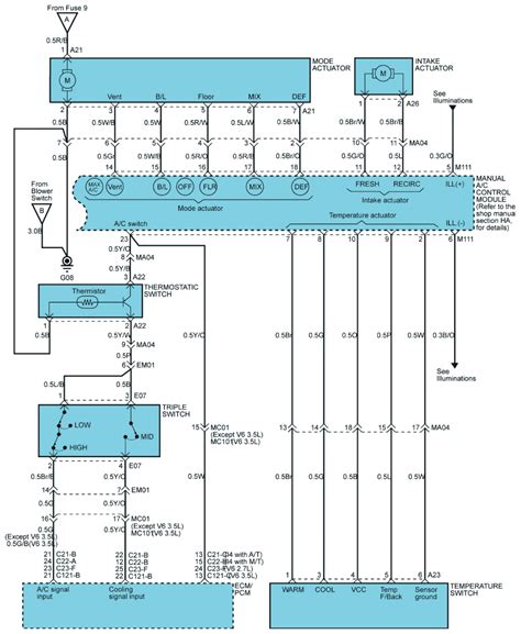 Remove air conditioning control bulb (manual air conditioning) remove the 4 air conditioning control bulbs. | Repair Guides | Heating, Ventilation & Air Conditioning (2004) | Blower Controls | AutoZone.com