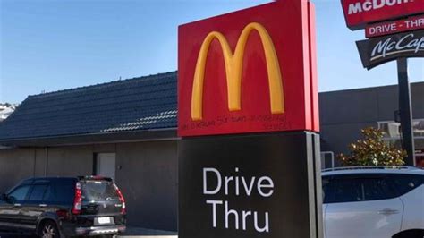 mcdonald s drive through worker says they can hear see you in car video the courier mail