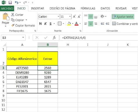 Formula Excel Para Extraer Datos De Una Celda Actualizado Octubre Hot