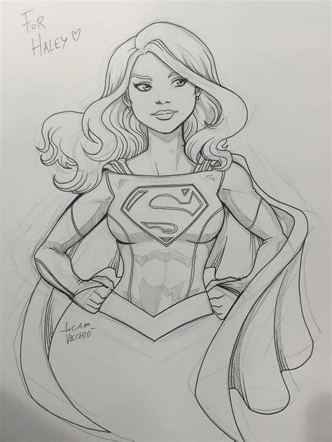 Supergirl Nycc Commission By Lucianovecchio On Deviantart