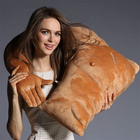 And a mom, so she had twice the experience to develop the shape and contour of this body comforting sleeping aid. Muscle Man Pillow arm Pillow Body Pillow Novelty and Prank Product - 7 Gadgets