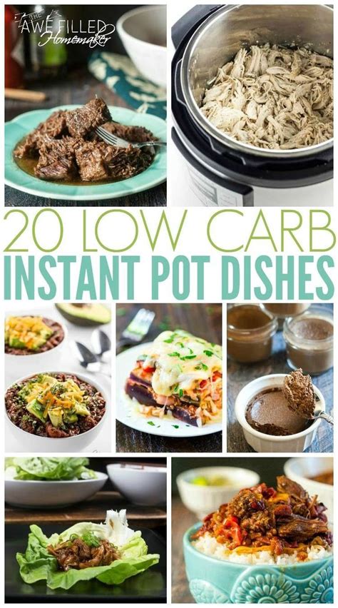 20 Low Carb Instant Pot Dishes