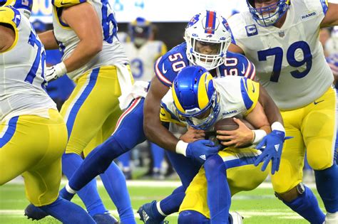 Bills pick off Matthew Stafford 3 times in blowout win over Rams - Los