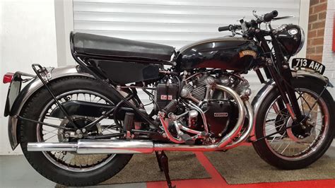 1955 Vincent Black Shadow Series D Iconic Motorbike Auctions