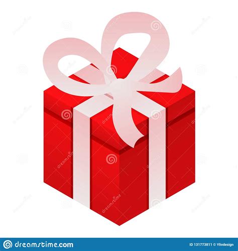 We did not find results for: Red Xmas Gift Box Icon, Isometric Style Stock Vector ...