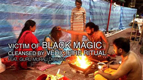 Victim Of Black Magic Cleansed By Vedic Fire Ritual Youtube