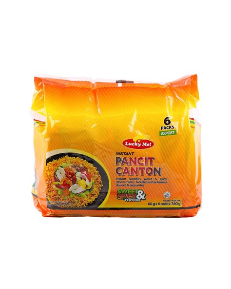 Lucky Me Instant Pancit Canton Sweet Spicy Pack Corinthian