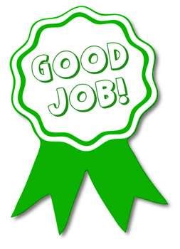 If you're looking for an example of a good cv for inspiration to help you write your perfect cv, you have come to the right place! Free Clipart Illustration of a "Good Job" Award Ribbon