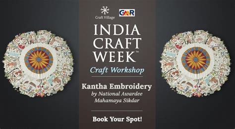 It is the way in which this stitch is used, in different arrangements, that forms the complex vocabulary of kantha. Kantha Embroidery Workshop | India Craft Week 2019