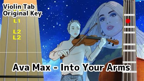 Ava Max Into Your Arms Play Along Violin Tab Tutorial Youtube