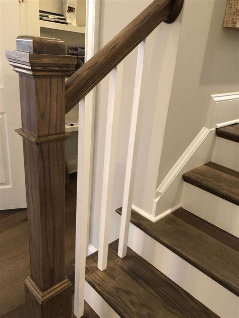 This way the standard staircase ratio can be achieved for a comfortable stride. Stair bannister makeover | Diy staircase makeover ...