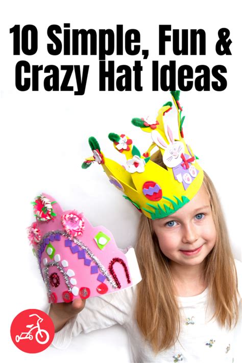 Fun And Easy Homemade Hat Craft Ideas For Kids Crazy Hat Day Crazy Hats