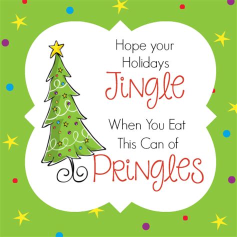 Funny Christmas T Idea With Pringles Fun Squared