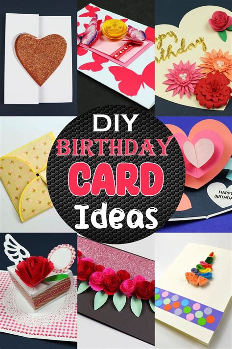 Easy Homemade Diy Birthday Card Ideas Diyncrafty