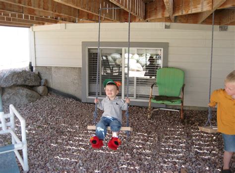 2030 Hanging A Swing Under The Deck