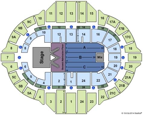 Peoria Civic Center Arena Tickets Seating Charts And Schedule In