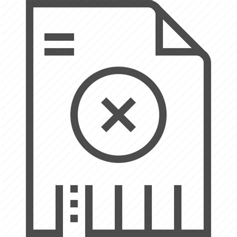 Cross Documents File Link Missing No Files Found Paper Icon