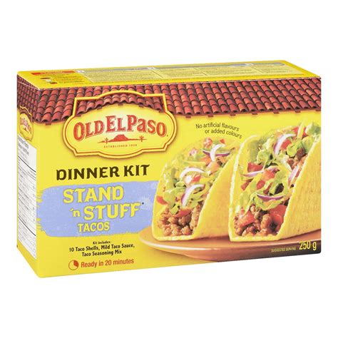 Old El Paso Stand N Stuff Taco Kit Stong S Market