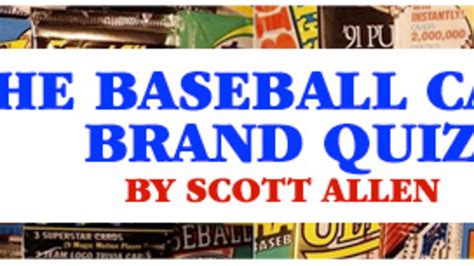 In the 1950s they came with a stick of gum and a limited number of cards. Bonus Quiz: Baseball Card Brands | Mental Floss