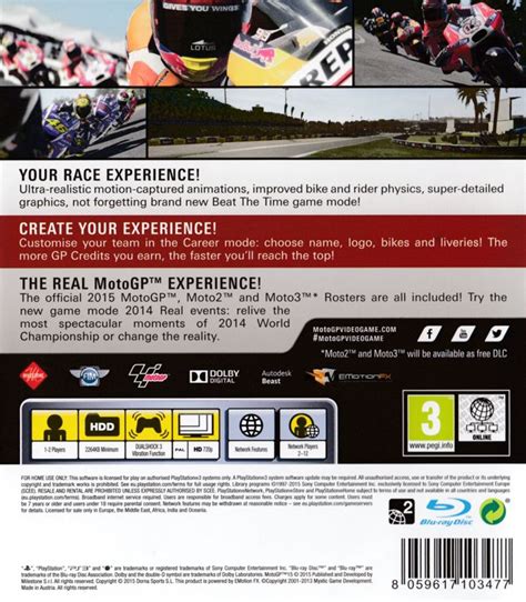 Motogp 15 Cover Or Packaging Material Mobygames