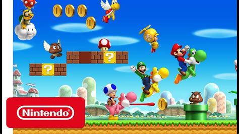 New Super Mario Bros Switch Gameplay Trailer Nintendo